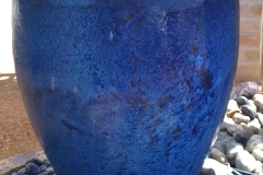 Blue-urn-fountain